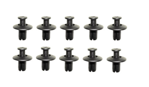 10x clips befestigungsschraube - clips,